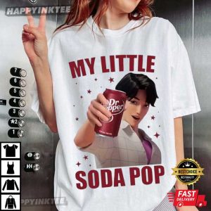 Jinu Dr Pepper My Little Soda Pop Kpop Demon Hunters T-Shirt