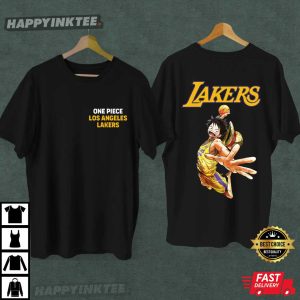 Los Angeles Lakers x One Piece T Shirt (2)