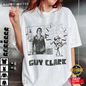 Guy Clark Fan Art T Shirt (1)