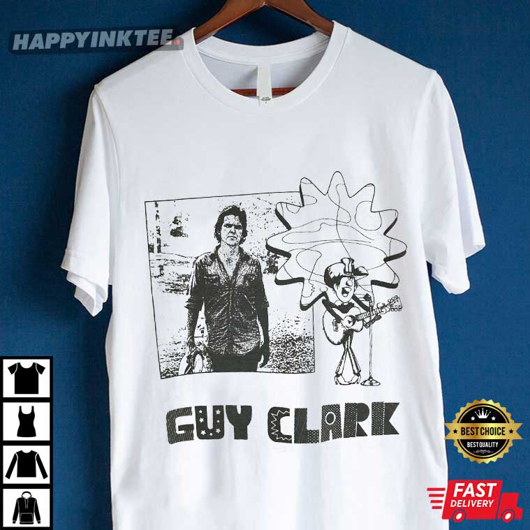 Guy Clark Fan Art T-Shirt Guy Clark Fan Art T-Shirt
