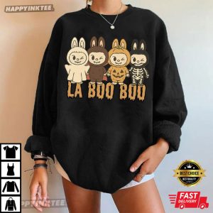 La Boo Boo Funny Labubu Halloween T Shirt (2)