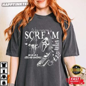 Vintage Ghostface Halloween Scream Movie T Shirt (2)