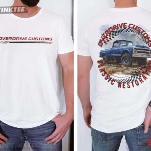 Overdrive Customs Classic Car T-Shirt