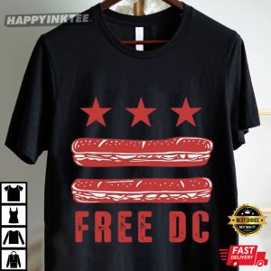 Free DC Sub Sandwich Protest Gift T Shirt (3)