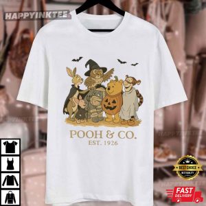 Pooh Bear Disney Halloween T Shirt (4)