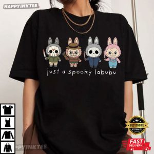 Just A Spooky Labubu Halloween T Shirt (2)