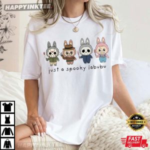 Just A Spooky Labubu Halloween T Shirt (3)