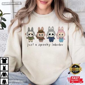 Just A Spooky Labubu Halloween T Shirt (4)