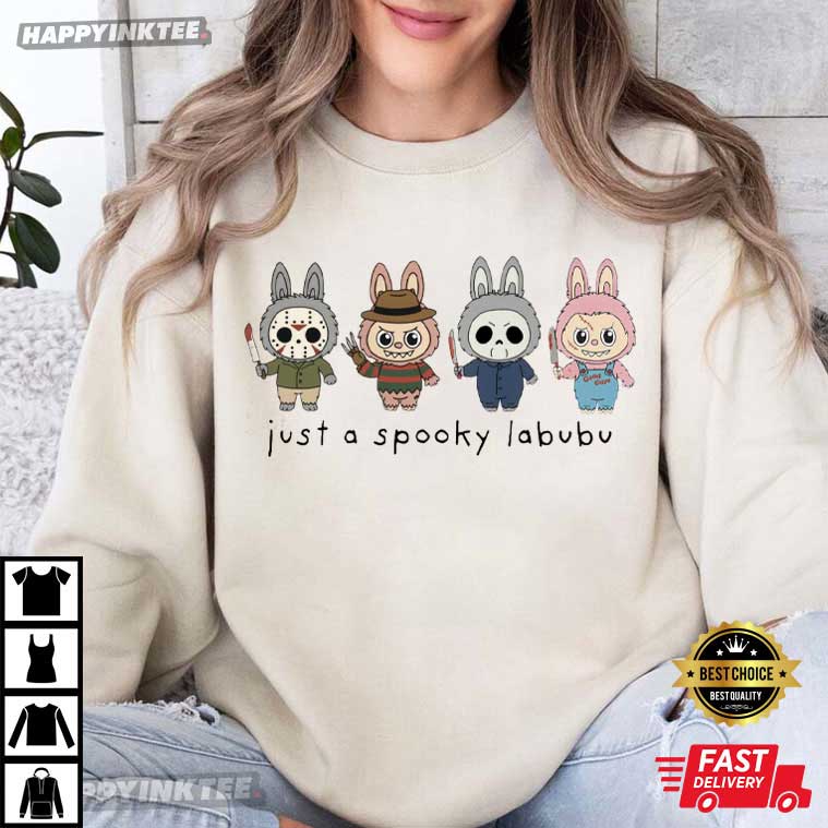 Just A Spooky Labubu Halloween T-Shirt Just A Spooky Labubu Halloween T-Shirt
