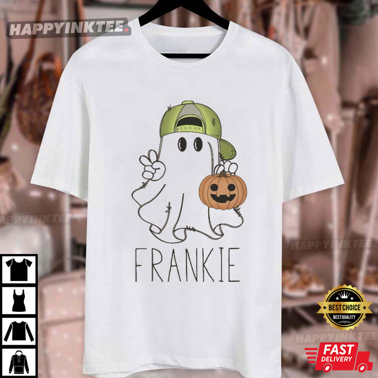 Halloween Ghost Custom Name T-Shirt Halloween Ghost Custom Name T-Shirt