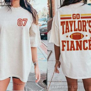 Go Taylors Fiance Travis Kelce 87 T-Shirt