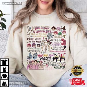 Kpop Demon Hunters Doodle Fan Gift T Shirt (3)