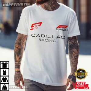 Sergio Perez Cadillac Racing F1 T Shirt (4)