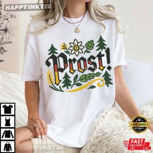 Prost Oktoberfest Bavarian German Party T-Shirt