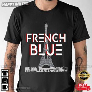 French Blue Tower Jordan 12 Sneaker Matching T-Shirt