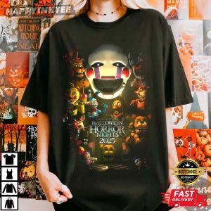 Halloween Horror Nights 2025 Universal Studios Scary Movie T-Shirt