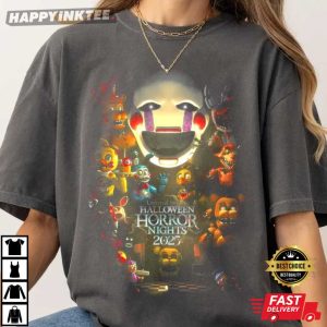 Halloween Horror Nights 2025 Universal Studios Scary Movie T Shirt (2)