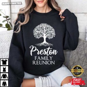 Preston Family Reunion Custom T Shirt (3)