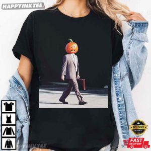 Dwight Pumpkin Head Funny The Office Halloween T Shirt (2)