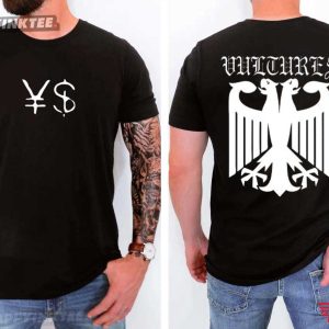 Kanye West x Ty Dolla Sign Vultures Album T Shirt (1)