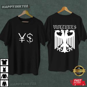 Kanye West x Ty Dolla Sign Vultures Album T Shirt (2)