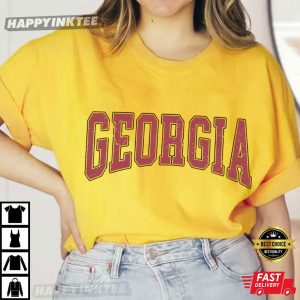 Retro Georgia Football Game Day T Shirt (3)