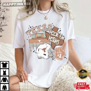Texas Longhorns Football Hook Em Horns T-Shirt