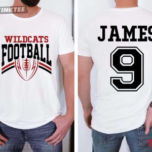 Football Custom Name And Number T Shirt (2)