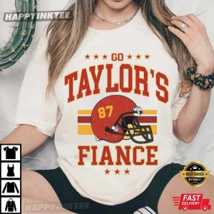 Vintage Go Taylors Fiance Kansas City Taylor Travis Fan 87 T Shirt (2)