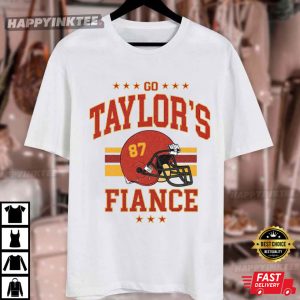 Vintage Go Taylors Fiance Kansas City Taylor Travis Fan 87 T Shirt (4)