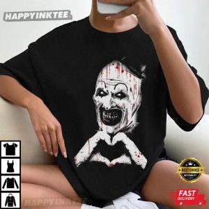 Terrifier Art The Clown Scary Horror Clown Slasher T-Shirt