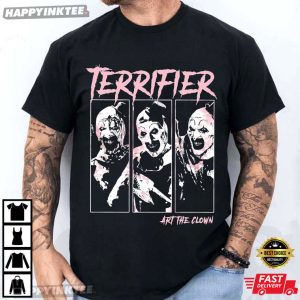 Terrifier Art The Clown Slasher Horror Movie T Shirt (2)
