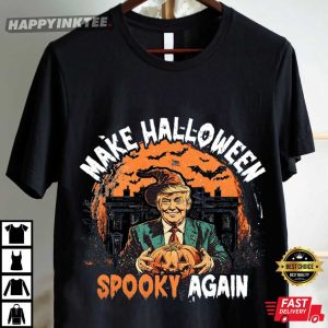 Trump Make Halloween Spooky Again T Shirt (4)