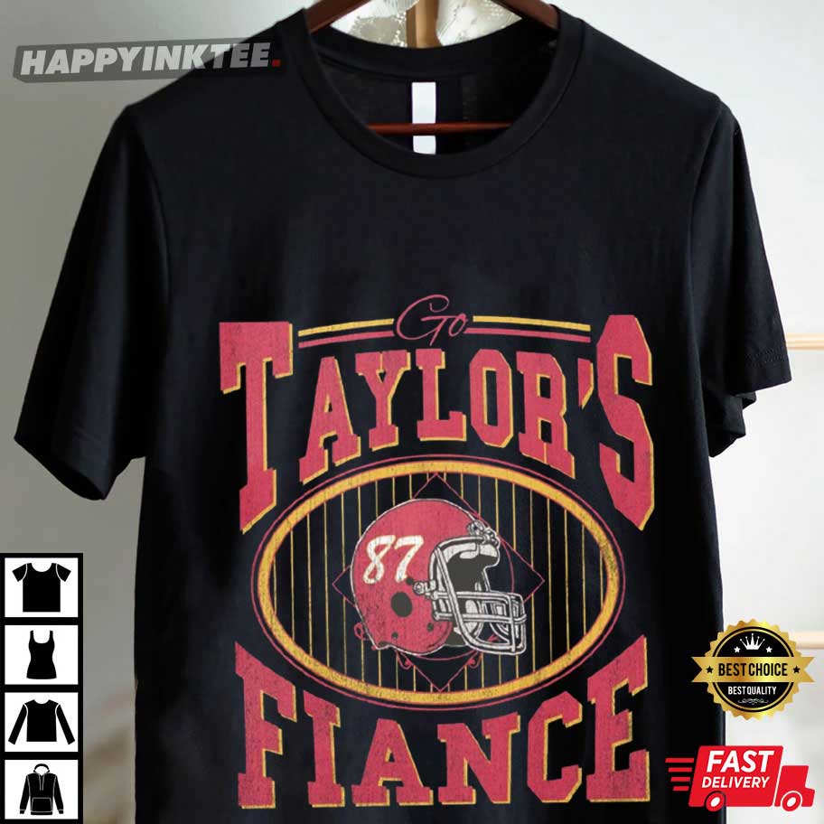 Vintage Go Taylors Fiance Kansas City Football Travis Kelce T-Shirt Vintage Go Taylors Fiance Kansas City Football Travis Kelce T-Shirt