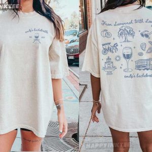 Savannah Bachelorette Bride Squad Custom T-Shirt