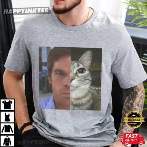 Dexter Morgan Funny Cat T Shirt (3)