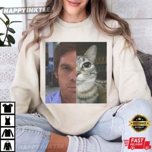 Dexter Morgan Funny Cat T Shirt (4)