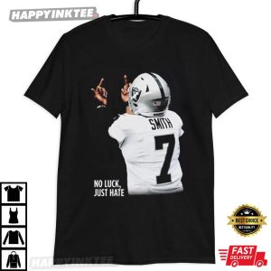 Geno Smith No Luck Just Hate Las Vegas Raiders T Shirt (4)