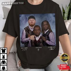 Maxx Crosby Geno Smith Ashton Jeanty Las Vegas Raiders Step Bros T Shirt (2)