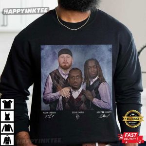 Maxx Crosby Geno Smith Ashton Jeanty Las Vegas Raiders Step Bros T Shirt (3)