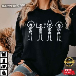 Ohio State Skeleton Halloween Funny T Shirt (3)