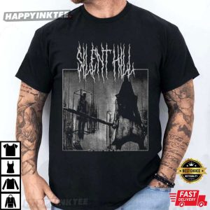 Silent Hill Pyramid Head Konami Horror Video Game T-Shirt