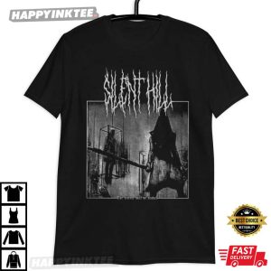 Silent Hill Pyramid Head Konami Horror Video Game T Shirt (3)