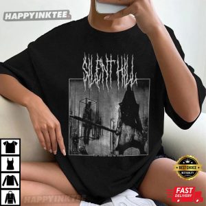 Silent Hill Pyramid Head Konami Horror Video Game T Shirt (4)