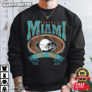 Miami Football Vintage Style 1966 T Shirt (3)