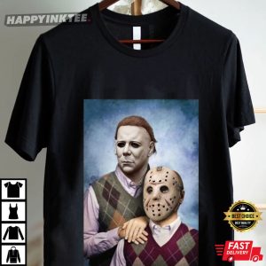 Michael Myers And Jason Voorhees Step Brothers Funny T Shirt (4)