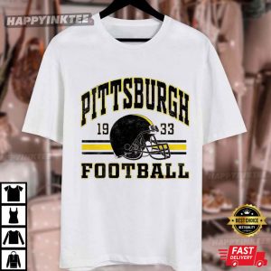 Pittsburgh Football Vintage Gift For Fan T Shirt (4)