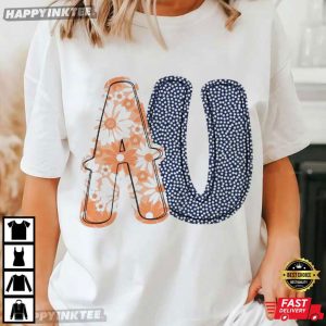 Auburn Tigers Football Game Day Retro T Shirt (1)