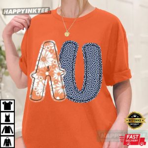 Auburn Tigers Football Game Day Retro T Shirt (2)