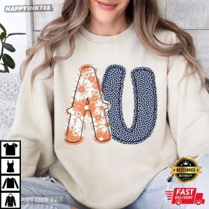 Auburn Tigers Football Game Day Retro T Shirt (3)
